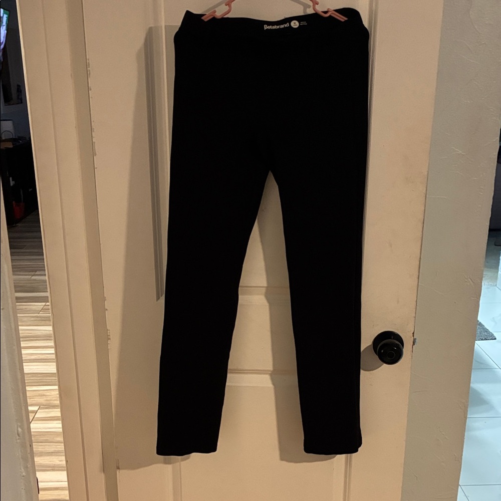 Betabrand black dress pants